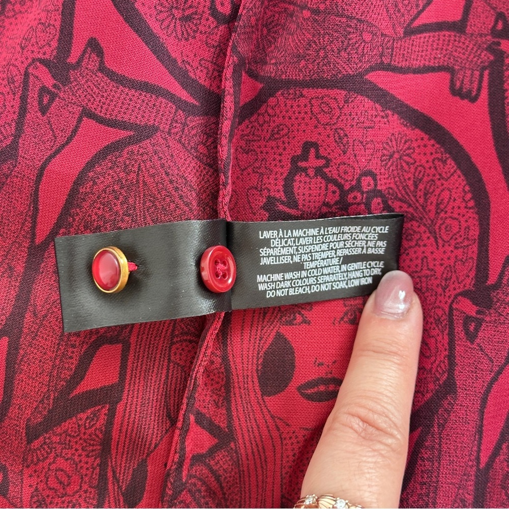 Simons Icone Red Gothic Longsleeves - Picture 13 of 14